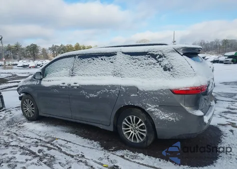 2018 Toyota Sienna Xle 8 Passenger from USA, damaged, VIN 5TDYZ3DC9JS961709